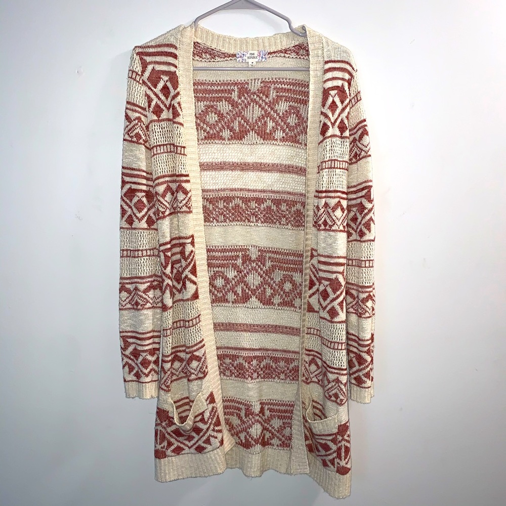PINK REPUBLIC Women’s Boho Chic Cardigan Cover
